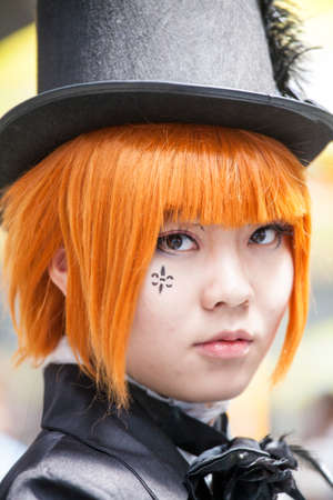 Cartoon characters at the  twelfth China Changchun International Animation Art Fairのeditorial素材