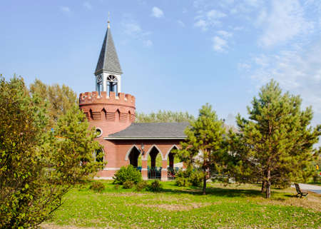 Volga manor autumn sceneryのeditorial素材