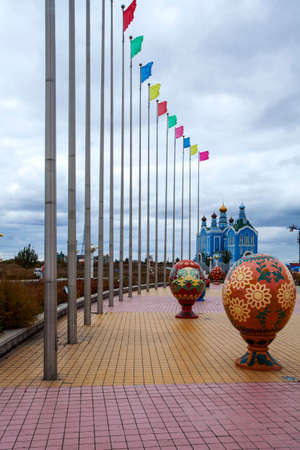 Matryoshka doll squareのeditorial素材