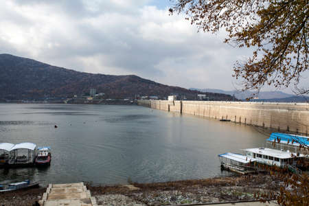 Jilin Songhua Lakeのeditorial素材