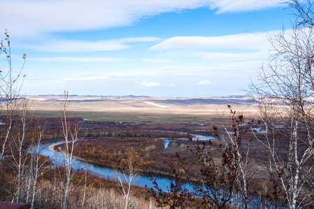 Eergu'Na wetlandの写真素材