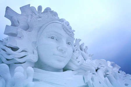 Snow girl.のeditorial素材