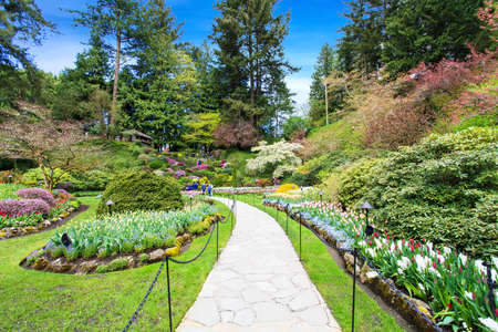 Butchart Gardensのeditorial素材