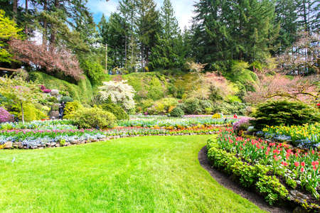 Butchart Gardensのeditorial素材