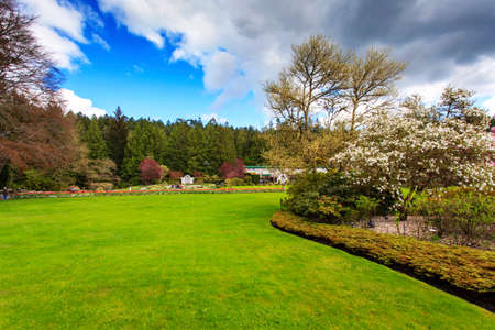 Butchart Gardensのeditorial素材