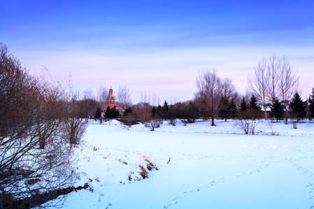 winter at Volga Manorのeditorial素材