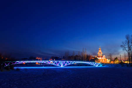 winter scenery at Volga Manorのeditorial素材