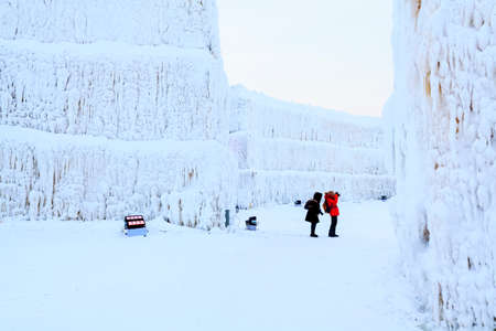 Harbin International Ice and Snow Sculpture Festivalのeditorial素材
