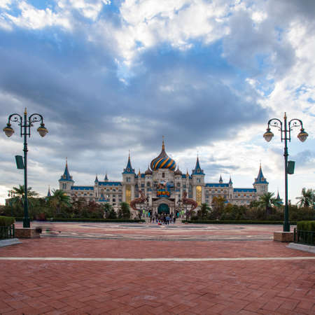 Poseidon Kingdom theme park in Harbin, Chinaのeditorial素材