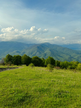 Mountain landscape armenia. Beautiful landscape. Beautiful scenery. Top view.