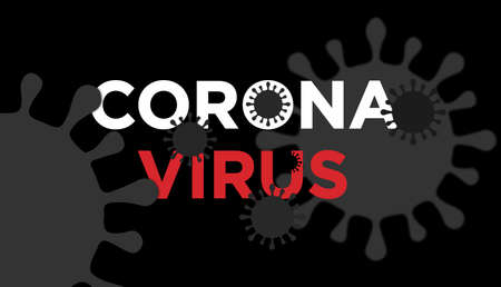 Coronavirus Pandemic, dangerous flu Covid-19 virus Illustrationの写真素材