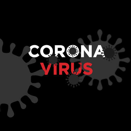 Coronavirus Pandemic, dangerous flu Covid-19 virus Illustrationの写真素材