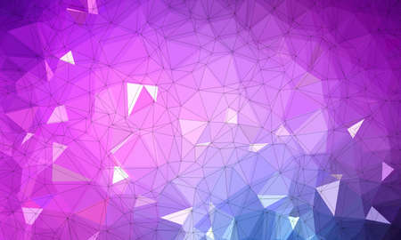purple low poly background with dark purple and light purple and geometric pattern.の写真素材