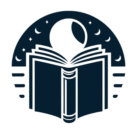 Open book icon. Simple illustration of open book vector icon for webのイラスト素材