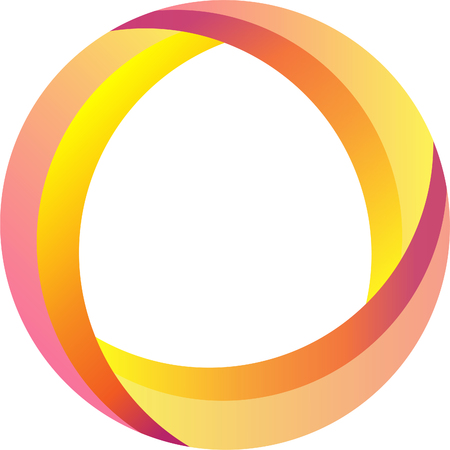 Abstract Infinite loop logo template. Corporate iconのイラスト素材