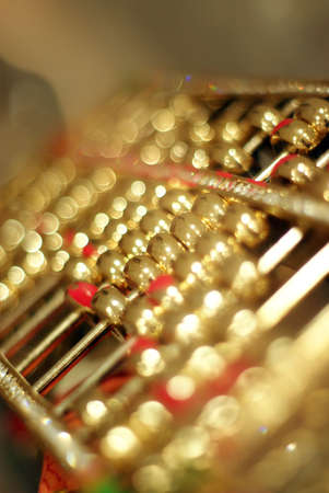 Golden Abacusの写真素材