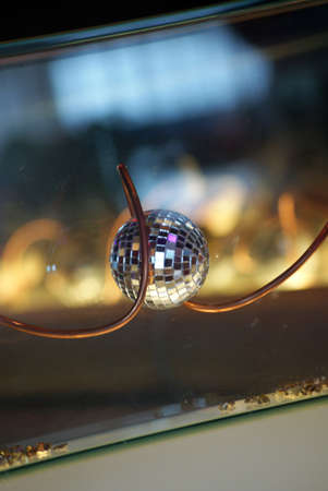 Mirror ball Decorationsの写真素材