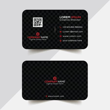 Modern Creative and Clean Business Card Templateのイラスト素材