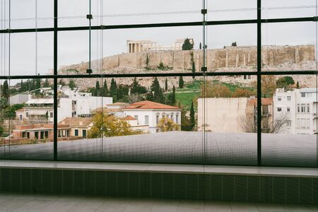 Athens, Greece - Dec 22, 2019: Exhibition in The Acropolis Museum in Athens, Greece, Europeのeditorial素材