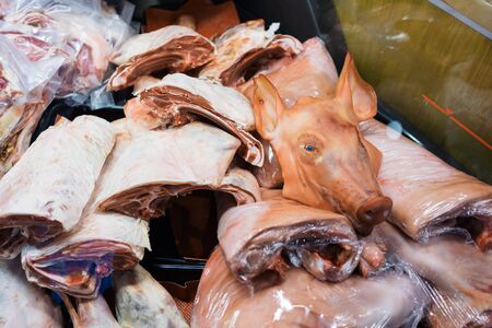 Athens, Greece - Dec 21, 2019: Ergon House an upscale restaurant and food market in  Athens, Greece.のeditorial素材