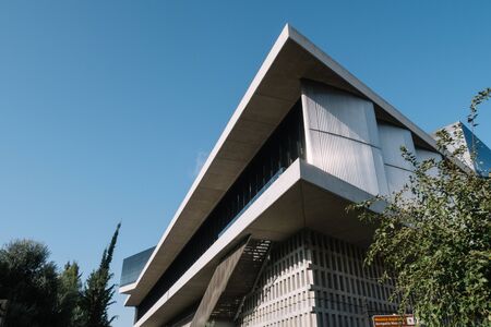 Athens, Greece - Dec 20, 2019: The new Acropolis Museum, Athens Greeceのeditorial素材