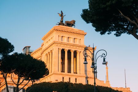 Rome, Italy - Jan 2, 2020: Vittorio Emanuele II, in Rome Italy.のeditorial素材
