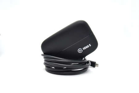 Pahang, Malaysia : 12nd December 2020 - Elgato game capture. Easy use to stream and record...