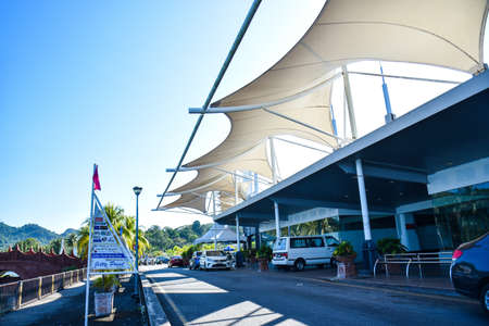 Langkawi Island, Kedah, Malaysia : View of entrance ferry platform.のeditorial素材