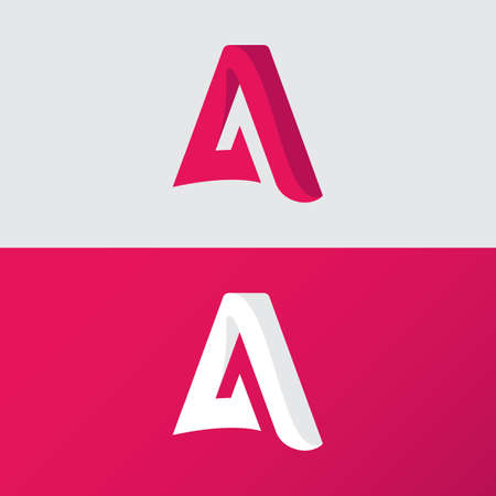 Modern A logo Design Template. Royalty-free Vector illustrationのイラスト素材