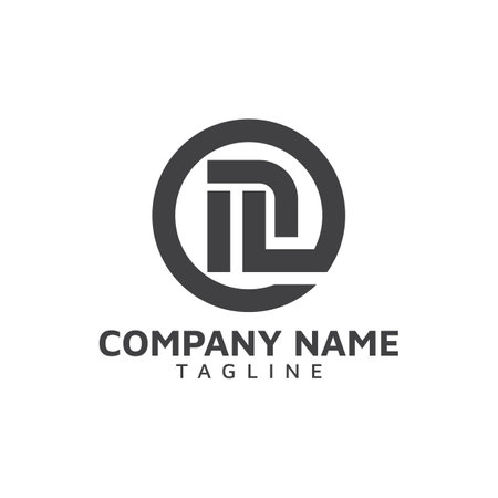 Initial Letter TQ Logo Template Design Vector, Creative Symbol, Iconのイラスト素材