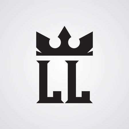 Mordan LL logo Design Template. Royalty-free Vector illustrationのイラスト素材