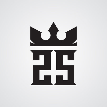 Mordan SZ logo Design Template. Royalty-free Vector illustrationのイラスト素材