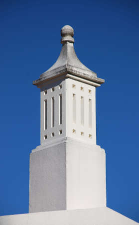 A traditional Portuguese chimney detailの写真素材