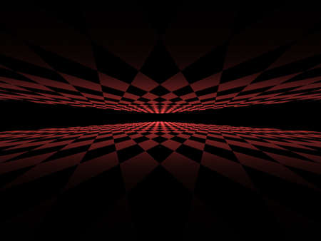Colorful abstract digital fractal art on the black background