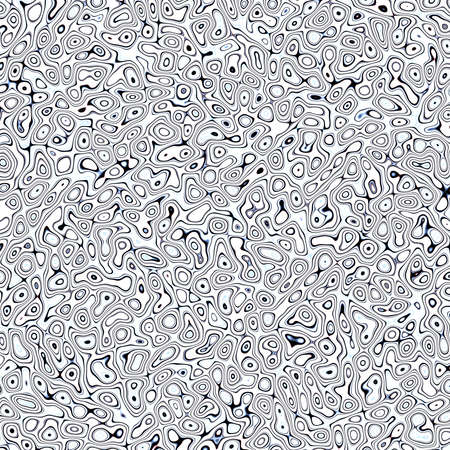 Abstract fractal black marbleized psychedelic plasmaの写真素材