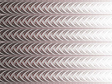 Symmetrical fractal gradient pattern background, digital artwork for creative graphic