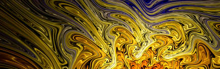 Colorful fractal pattern, red abstract illustration art chaos of colored psychedelic, digital...