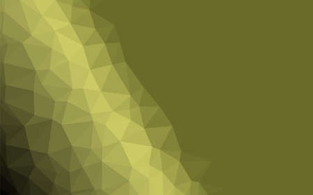 Dark Yellow, Black triangular low poly, Mosaic pattern Background, Vector illustration graphic,...