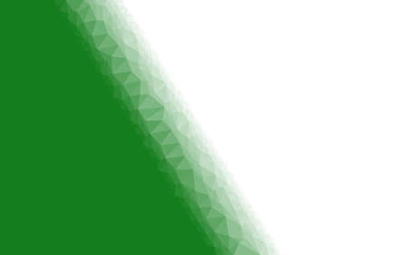 Dark Green, White triangular low poly, Mosaic pattern Background, Vector illustration graphic,...