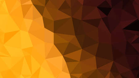 Orange triangular low poly, Mosaic pattern Background, Vector illustration graphic, Creative,...