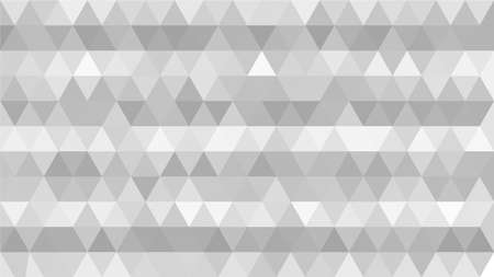 Light Grey, Silver, Triangular  low poly, mosaic pattern background, Vector polygonal illustration graphic, Origami style with gradientのイラスト素材