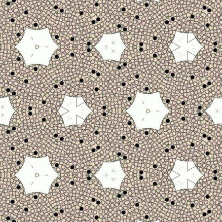 Abstract colorful geometric seamless pattern symmetric kaleidoscope fashion, design