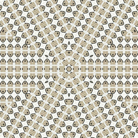 Abstract colorful geometric seamless pattern symmetric kaleidoscope fashion, design
