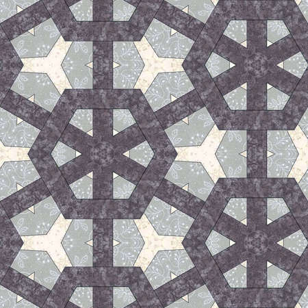 Abstract colorful geometric seamless pattern symmetric kaleidoscope fashion, design
