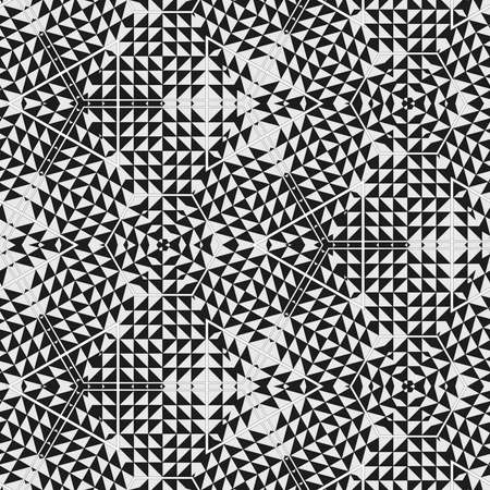 Abstract colorful geometric seamless pattern symmetric kaleidoscope fashion, designの写真素材