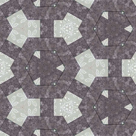 Abstract colorful geometric seamless pattern symmetric kaleidoscope fashion, design