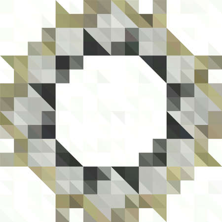 Gold, Triangular  low poly, mosaic pattern background, Vector polygonal illustration graphic,...