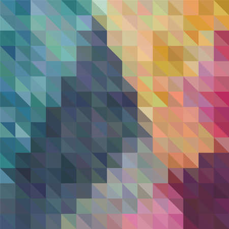Purple, Orange, Dark Magenta, Triangular  low poly, mosaic pattern background, Vector polygonal...