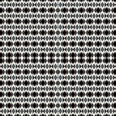 Abstract colorful hexagon square geometric seamless pattern symmetric kaleidoscope fashion, design