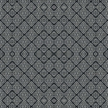 Abstract colorful hexagon square geometric seamless pattern symmetric kaleidoscope fashion, design